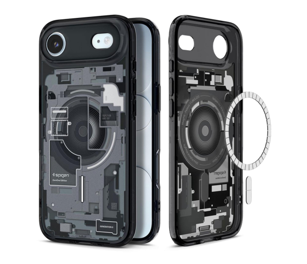 Spigen Ultra Hybrid Mag Magsafe do Iphone 17 Air Zero One Black - 1359927 - zdjęcie